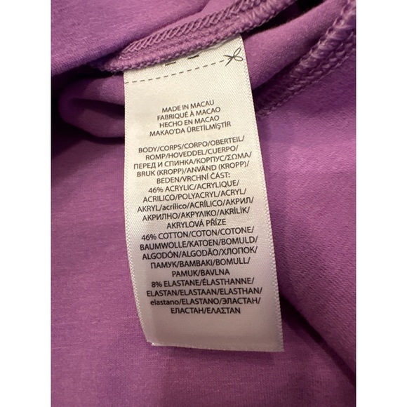 NWT RLX Ralph Lauren purple quarter zip golf sweater women’s sz L - Picture 5 of 6